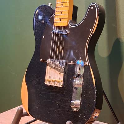 Fender Brad Paisley Road Worn Esquire - Black Sparkle image 3