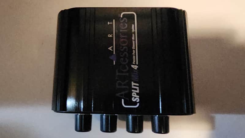 ART SplitMix 4 4-Channel Splitter / Mixer 2009 - Present - Black image 1