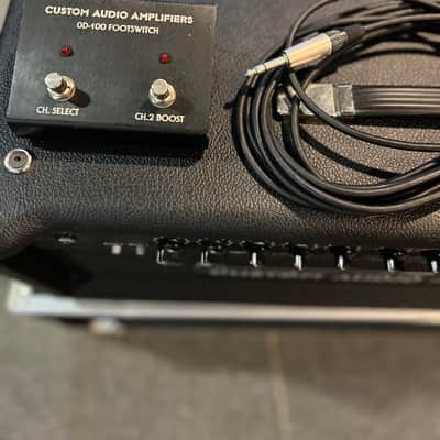 Custom Audio Amplifiers PT100 3-Channel 100-Watt Guitar Amp Head 2008 - 2013 - Black image 8
