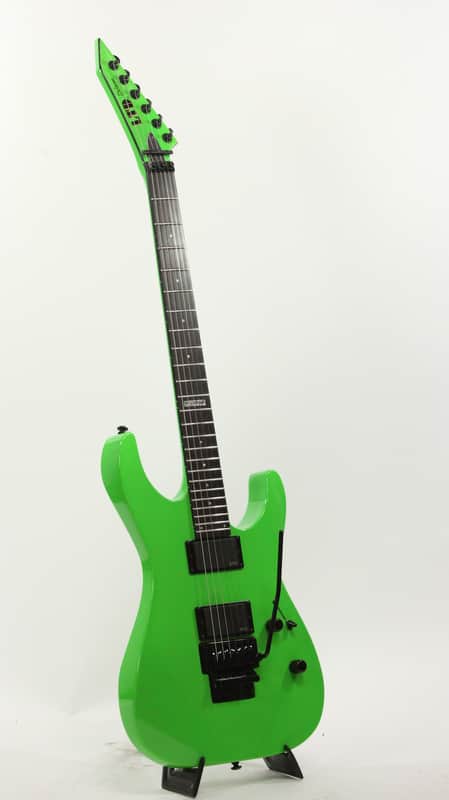 ESP LTD M-1000 NG Neon Green Electric Guitar Throwback B-Stock