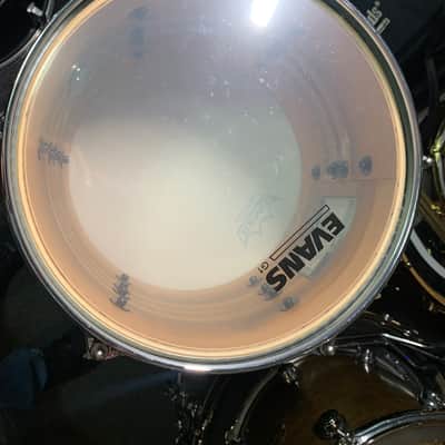 Pearl Masters 7” by 10” Tom Maple/Gum Series Tom w/OptiMount BLACK DIAMOND PEARL Excellent image 10