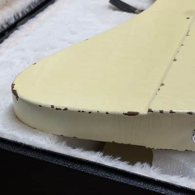 Like new!!!   Gibson Custom 1964 Firebird V Johnny Winter 2021 Polaris White - 125 of 125 image 16