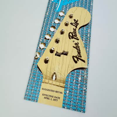Fender Set of 5 Price List Booklets, 1977, 1977, 1978, 1979 & 1980 image 11