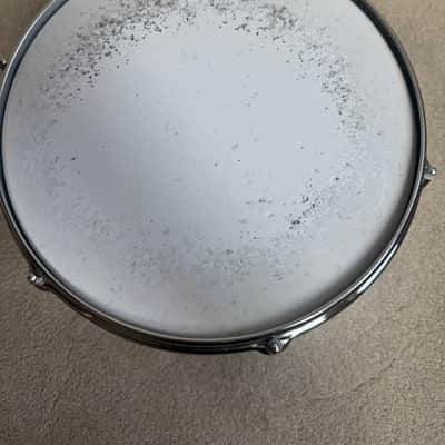 Slingerland Vintage 12” x 8” Chrome Tom Drum - Brass Hoops 60s - Chrome image 13