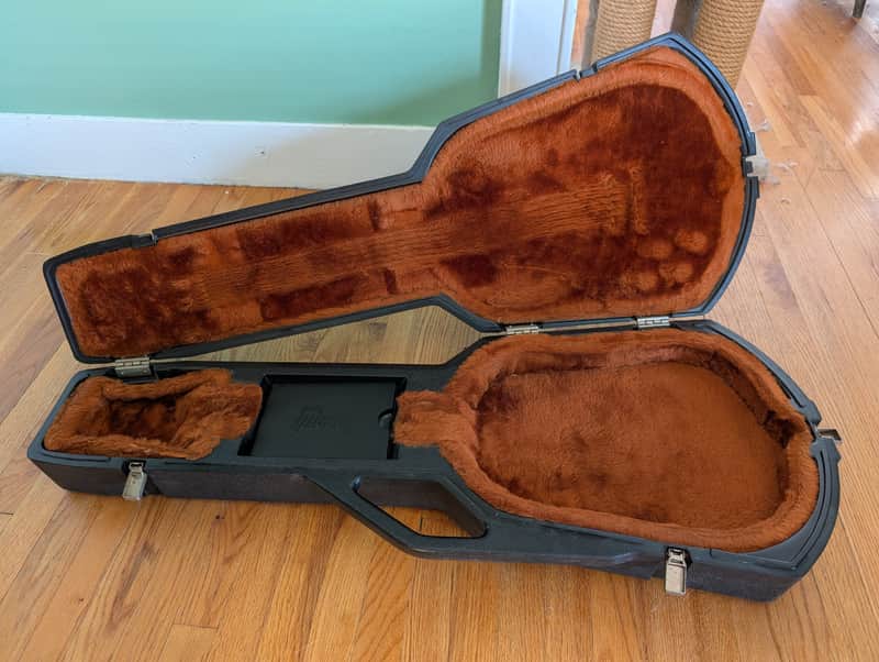 Gibson Protector Chainsaw Case Gen 3 1980's for Les Paul / SG - Black image 1