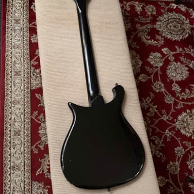 Rickenbacker 650C Colorado Jetglo 2001 w/ OHSC - Maple Fretboard image 6