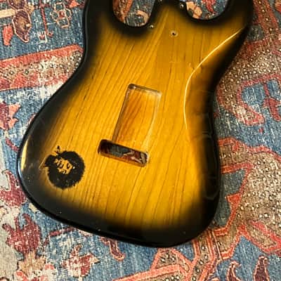 Marty Bell Stratocaster Body - 2-Tone Sunburst image 16