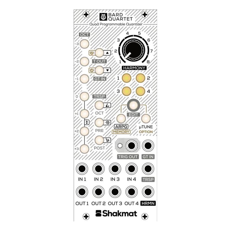 Shakmat Modular Bard Quartet Eurorack Quad Quantiser Module image 1