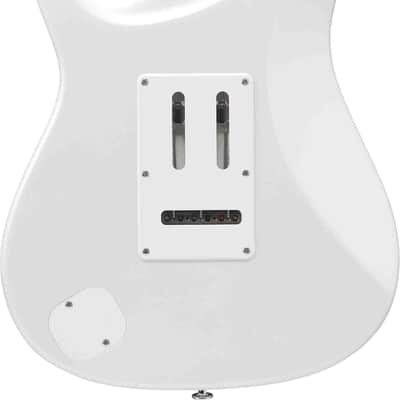 Ibanez AZ2204-PW Prestige AZ Electric Guitar 6-String - Pearl White + Case image 5
