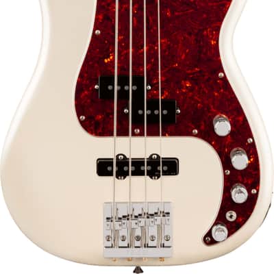 Fender Player II Modified Active Precision Bass 4-String Bass Guitar, Rosewood Fingerboard, Olympic Pearl image 2