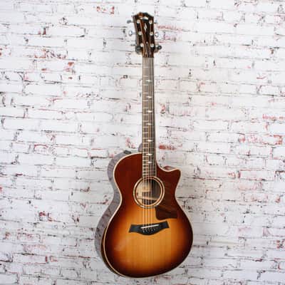 Taylor 2018 812ce-SB DLX 1 of 3 Grand Concert Acoustic Electric Guitar Sunburst w/OHSC USED image 7