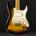 Mint Fender Custom Shop '55 Stratocaster Relic Wide Fade 2-Color Sunburst Gold HW
