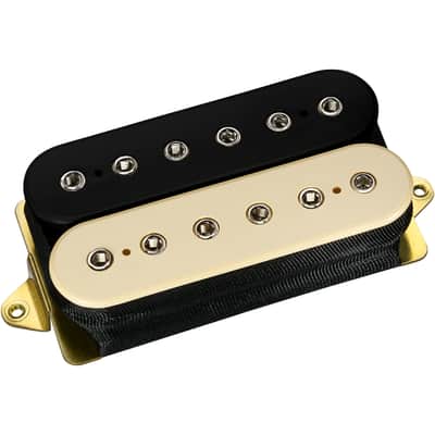DiMarzio DP156BC Humbucker from Hell Guitar Pickup, Black/Cream image 2