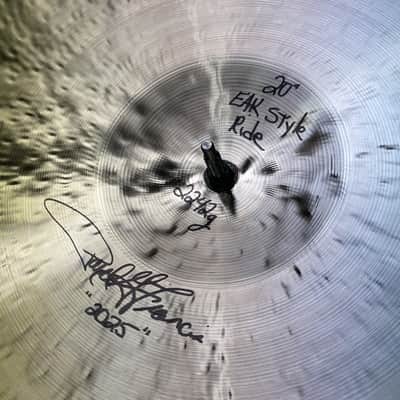DEMO OF EXACT - Cymbal Craftsman 20” Hand Made Early American K Ride - 2242g image 6