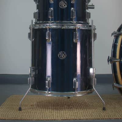 Hoshino (Pre Tama, MIJ) '5075' Super Deluxe Model Drum Kit in Fine Black image 3