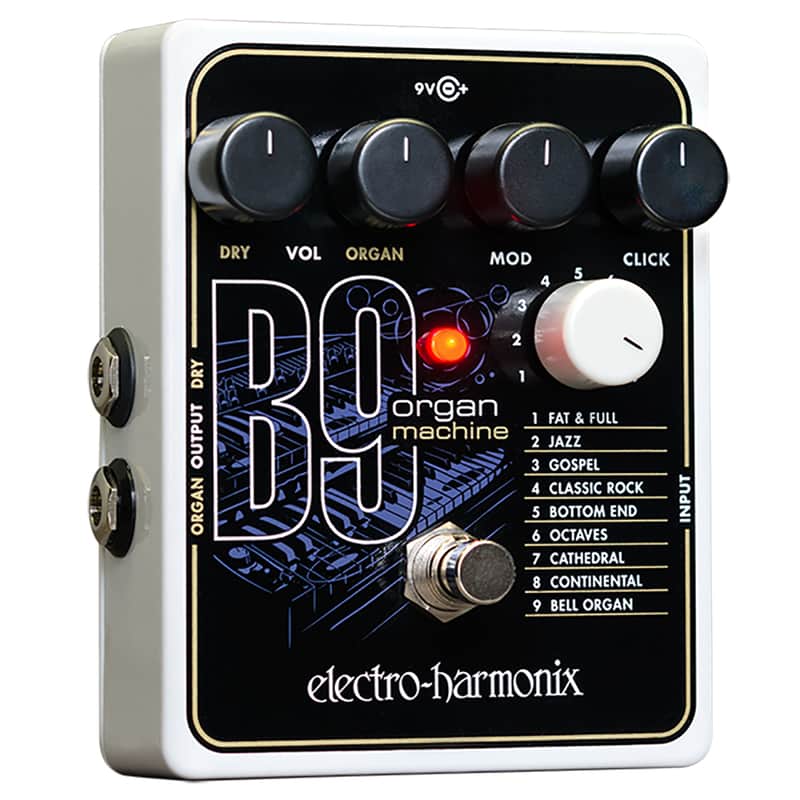Mint Electro-Harmonix B9 Organ Machine Guitar Effects Pedal EHX image 1