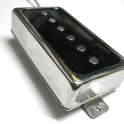 Humbucker Size Hybrid Pickup Strat Tone Alnico 5 ROD Magnets Like Fender Stratocaster PAF Q Black image 2