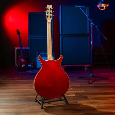 Washburn SH35TR Wing Series Semi Hollow Electric Guitar w/Gigbag, Trans Red image 13
