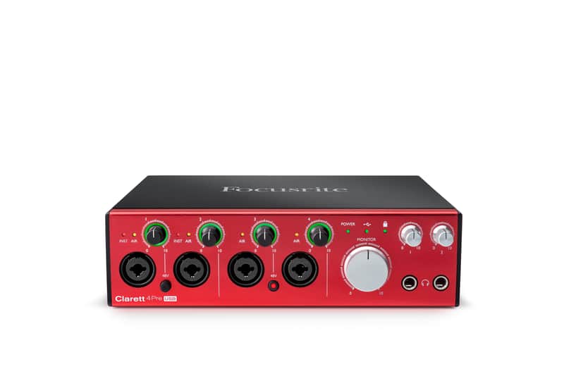 Focusrite Clarett 4Pre USB Audio Interface image 1