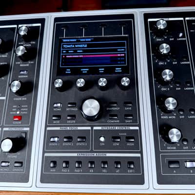 Moog One 16-Voice 61-Key Polyphonic Analog Synthesizer 2018 - Present - Black/Ash image 3