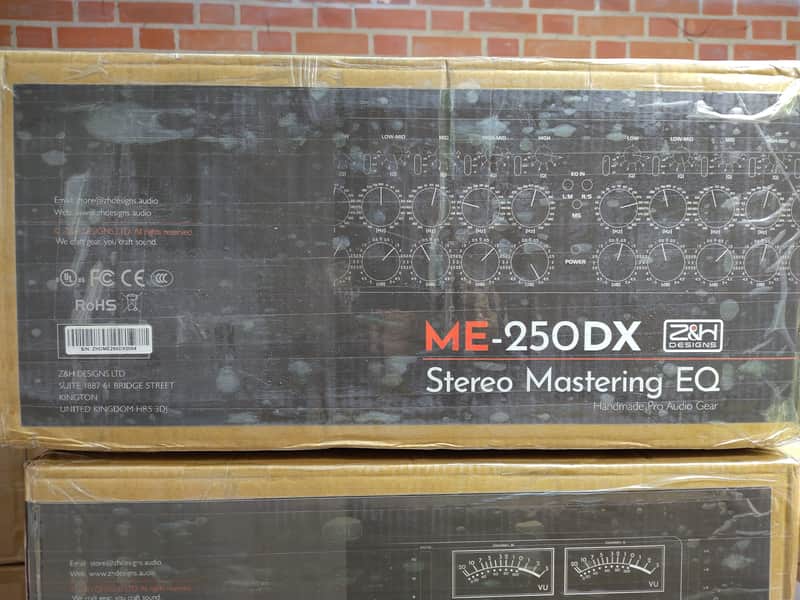 Z&H Designs ME-250DX Mastering Sontec EQ (Black Friday Offer!) image 1