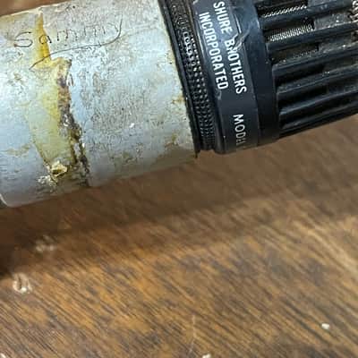 Shure SM57 Vintage 1960’s Silver Gray image 11