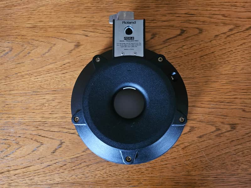 Roland PDX-6 V-Drum 8" Dual-Trigger Mesh Snare Drum Pad 2010s - Black image 1