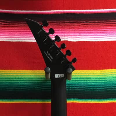 Jackson X Series Soloist SLX DX Checkered Past 2022 - Black/White Checker image 8