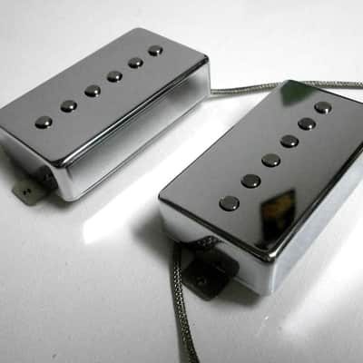 Humbucker Size Hybrid Pickups SET Strat Tone Alnico 5 ROD Magnets Stratocaster Fender Twang PAF Q. image 1