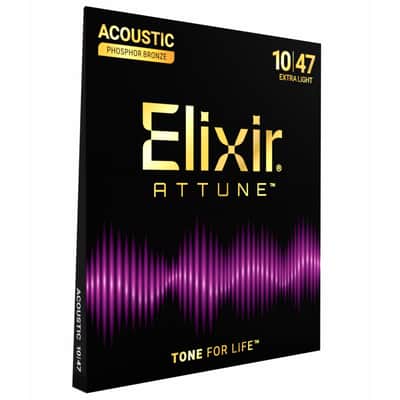 Elixir 21002 Attune Acoustic 10-47 - Acustic Guitar Strings image 3