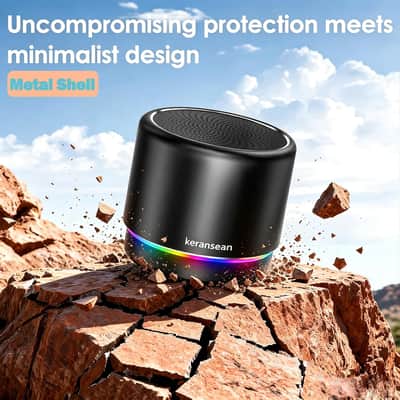 Mini Portable Bluetooth Speaker 5.4 with Noise-Reducing Microphone, Compact Wireless Speaker for Travel, Home & Outdoor Use image 5
