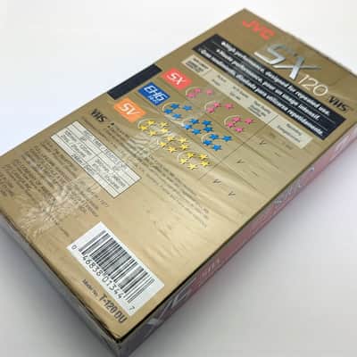 JVC T-120 DU SX 6 Hrs Blank VHS Video Cassette - Brand New - Factory Sealed image 3