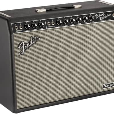 Fender Tone Master Deluxe Reverb 2-Channel 22-Watt 1x12" Digital Guitar Combo 2019 - Present - Black image 2