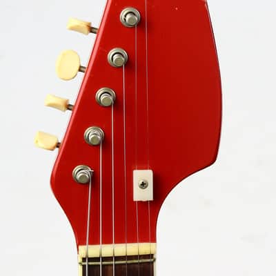 1960s Airline National Res-o-Glass JB Hutto Red Guitar Valco Supro Jack White Stripes image 8