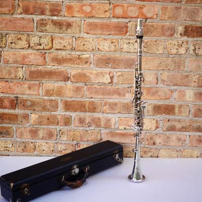 Peddler Metal Clarinet Vintage 1920s - Silver image 5