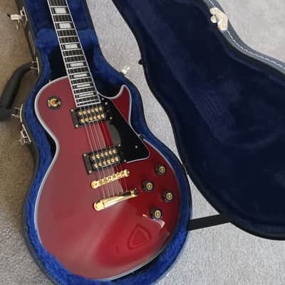 Edwards ESP - 2025 - Extremely Limited - Cherry - Custom Pickups - Grover Locking Tuners - Upgraded Everything - TKL Hardshell Case - Excellent Condition - Fast FREE Shipping - Final Price Drop! image 24