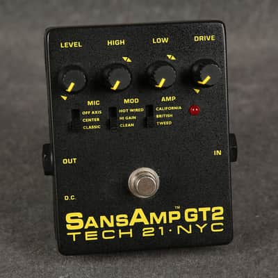 Reverb.com listing, price, conditions, and images for tech-21-sansamp-gt2