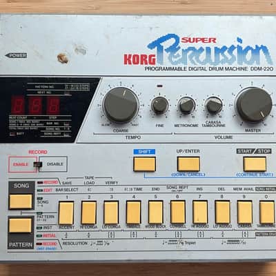 Korg DDM-220 Early 80’s - Grey