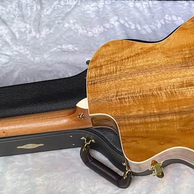 NEW! Taylor 214ce-K DLX Koa Grand Auditorium Acoustic-Electric Guitar Natural Finish - 4.8lbs - Authorized Dealer - G06210 image 9