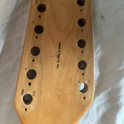 Vox Phantom XII 1967 Electric 12 String Guitar Neck fits Tempest Made in Italy image 2