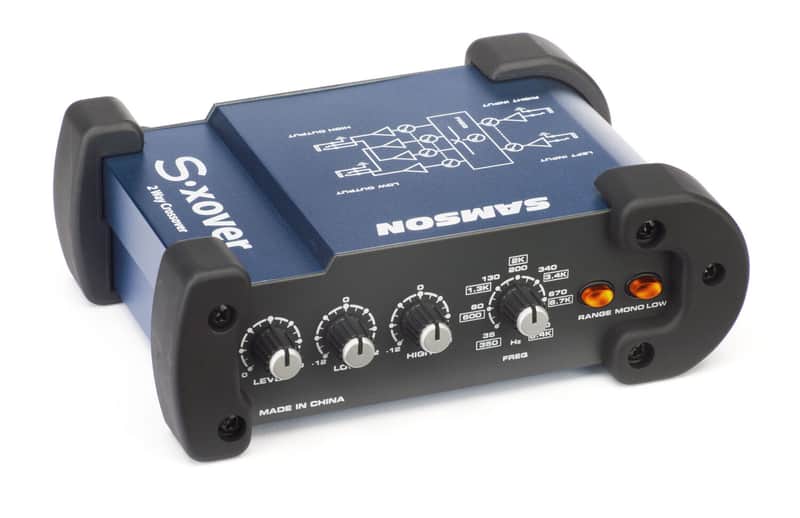 Samson S-xover - Mini Stereo 2-Way Electronic Crossover -BRAND NEW image 1