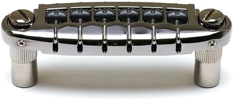 Graph Tech Black Nickel WRAPAROUND ResoMax NW2 Bridge 2020 OEM Stock PM-8593-BN image 1
