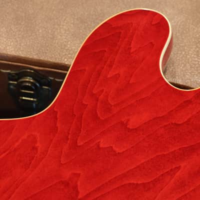 Minty! 2016 Gibson '61 Warren Haynes ES-335 Semi-Hollow Electric Guitar Figured Cherry + COA OHSC image 14