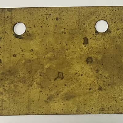 Fender-Jazzmaster brass pickup shield, vintage image 2