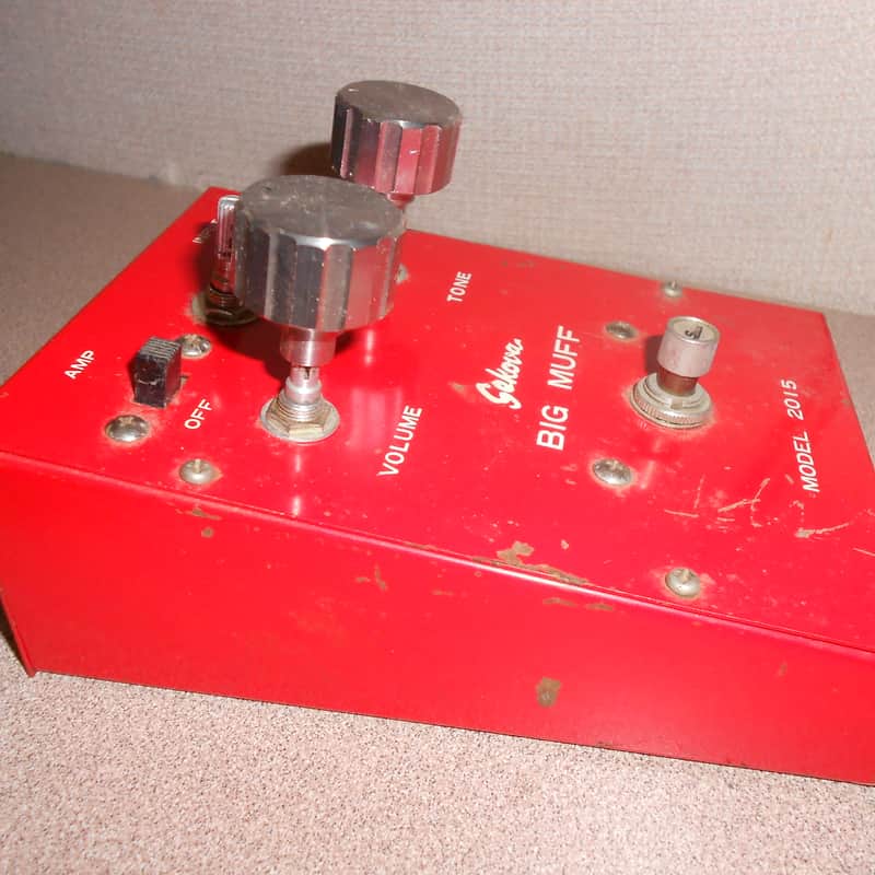 SEKOVA/Big Muff Model 2015ハンドメイドFuzz Tone Machines Blog: Sekova Big Muff SE-2015 (1974)