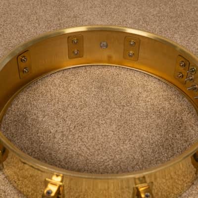 Yamaha 3.5x14 SD493 Brass Piccolo Snare Drum image 10
