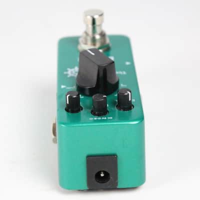 Donner Verb Square Digital Reverb Guitar Pedal 7 Modes True Bypass ~GREEN~ image 4