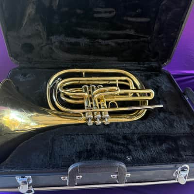 Jupiter Jupiter JMH-550 - Jupiter JMH-550 Bb Marching French Horn with Case image 10