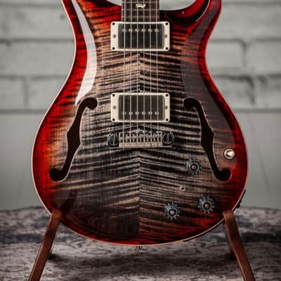 PRS Hollowbody II Piezo 2021 2021 - Charcoal Cherry Burst Bild 2