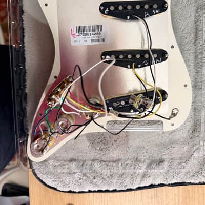 Genuine Fender Player II Stratocaster Loaded Pickguard – Alnico V Pickups image 2